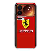 Силіконовий бампер з картинкою машини на Xiaomi 17 Pro – Ferrari Logo
