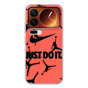 Силіконовый Чохол Nike Air Jordan на Xіаомі 17 Про – Just Do It