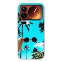 Силиконовый чехол с КАРТИНКАМИ лето для Xiaomi 17 Pro (AlphaPrint) – Взгляд лето