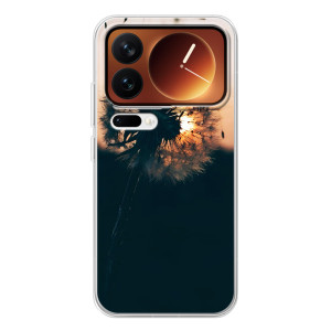 Силиконовый Чехол с одуванчиками на Xiaomi 17 Pro – Красивый одуванчик