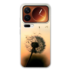 Силиконовый Чехол с одуванчиками на Xiaomi 17 Pro – Роздумаханый одуванчик