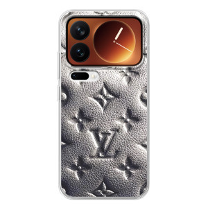 Текстурний Чохол Louis Vuitton для Xіаомі 17 Про – Бежевий ЛВ