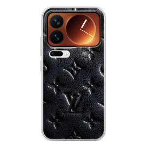 Текстурний Чохол Louis Vuitton для Xіаомі 17 Про – Чорний ЛВ