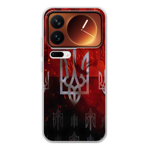 Украинские Чехлы для Xiaomi 17 Pro с картинкой УПА (AlphaPrint)