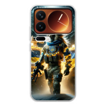 Украинские, патриотические Чехлы для Шяоми 17 Про – ЛЕВ ЗСУ