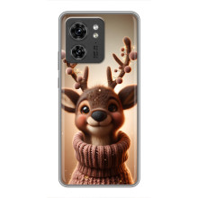 Яскравий чохол для Xiaomi 17 Pro з Зимові Оленята – Олень в светрі
