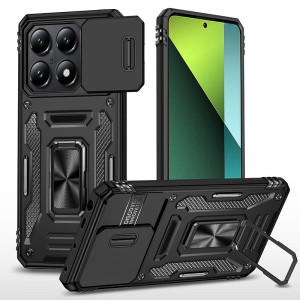 Ударопрочный чехол Camshield Army Ring для Xiaomi 17 – Черный