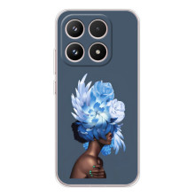 Чехлы (ART) Цветы на Xiaomi 17 (VPrint) (Цветы на голове)