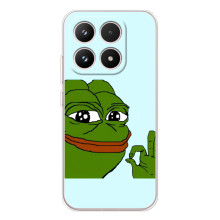 Чохли з зображенням Жаба Мем на Xiaomi 17