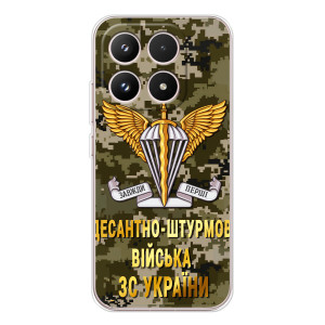 Чехлы на военную тематику для Xiaomi 17 – ДШВ ЗСУ