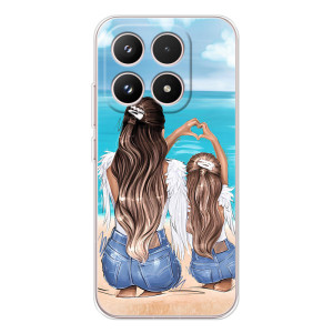 Чехол с печатью для Xiaomi 17 - (Мама с ребенком) (AlphaPrint)