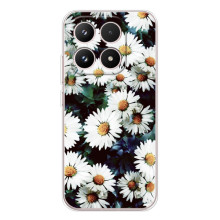 Чехол с картинкой (Стильные) для Шяоми семнадцать - (AlphaPrint) – Ромашки