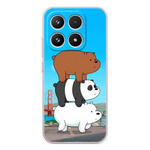 Чехлы с Пандами на Xiaomi 17 – Друзья