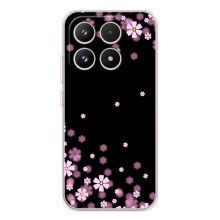 Чехол для Шяоми семнадцать - с принтом (Дизайнерские) (AlphaPrint) – Цветочки маленькие