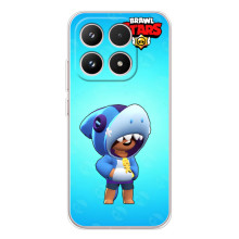 Чехол для Xiaomi 17 Бравл Старс (VPrint) (Леон акула)