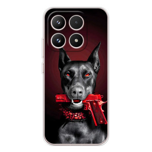 Чехол ДОБЕРМАН для Xiaomi 17 – Доберман злой