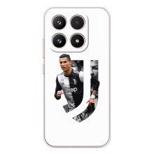 Чехол футболист Роналду для Xiaomi Семнарядца – Роналду в Ювентусе