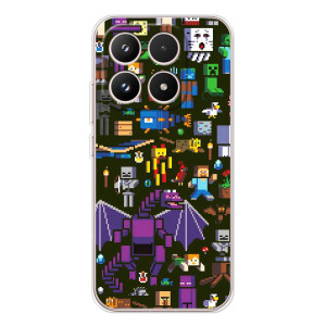Чохол Майнкрафт на Xiaomi 17 (AlphaPrint) Minecraft