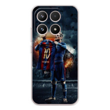 Чехол Месси футболист для Xiaomi 17 – Месси с футболкой