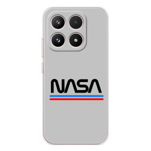 Силиконовый бампер с принтом "Наса" на Xiaomi 17 – Наса