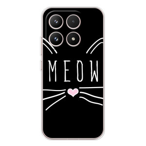 Бампер с изображением Котиков для Xiaomi семнадцать – КОТИК MEOW