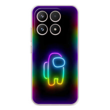 Чехол Амонг Ас для Xiaomi 17 (AlphaPrint) (Яркий скин)