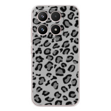 Чохол з леопардовим принтом на Xiaomi 17 (Темний леопард)