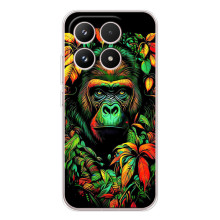 Чехол с Обезьянами Xiaomi 17 - (AlphaPrint) – Обезьяна в тропиках