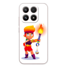 Чохол (ТПУ) з Героями Бравл Старс на Xiaomi 17