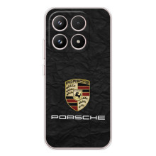 Чехол с авто Порше для Xiaomi 17 – Логотип Порше