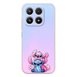 Чехол с рисунком Стич для Xiaomi 17 – Энджл и Стич