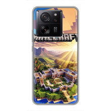 Чехол с картинками Майнкрафт для Xiaomi Семнарядца 
