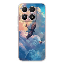 Чехол с принтом дракон Беззубик для Xiaomi Семнарядца – Беззубик в небе