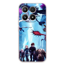 Чехол с принтом дракон Беззубик для Xiaomi Семнарядца – Герои Беззубика