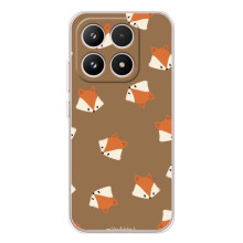 Чехол с принтом лисички на Xiaomi Семнарядца – Маленькие лисички