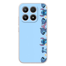 Чехол с принтом Стич на Xiaomi 17 (Стич фон)