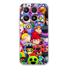 Силіконовый Чохол на Xiaomi 17 з картинкою Brawl Stars (Персонажі)