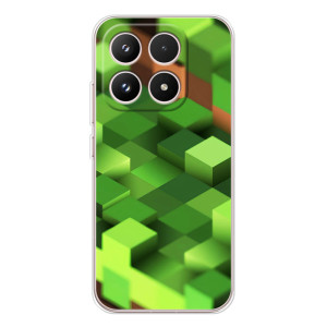 Чехлы для Xiaomi 17 (Персонажи Майн Крафт) – Текстура