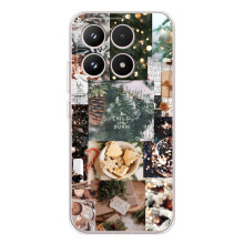 Рождественские, Праздничные Чехлы для Шяоми семнадцать (Рождественский коллаж)