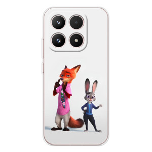 Силіконовий чохол з принтом Зоотрополіс для Xiaomi 17 – Джуді і Нік