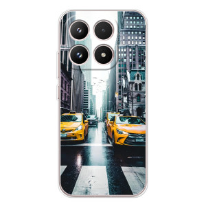 Силиконовый бампер (Работники) на Xiaomi 17 – Такси