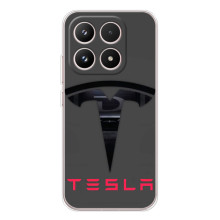 Силіконовий бампер з картинкою машини на Xiaomi 17 (Logo TESLA)