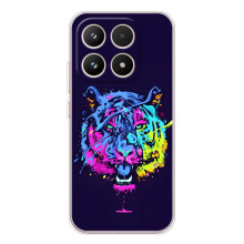 Силіконовий бампер з картинкою звірів для Xiaomi 17 – Тигр-Арт