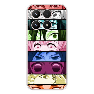 Силиконовые чехлы с глазами Anime для Xiaomi семнадцать – Глаза Хашира