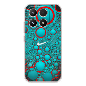 Силиконовый Чехол на Xiaomi 17 с картинкой Nike (Найк зеленый)