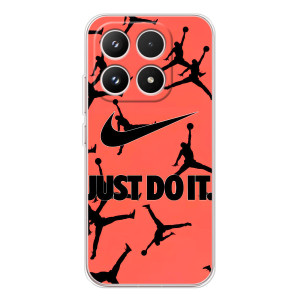 Силиконовый Чехол Nike Air Jordan на Xiaomi семнадцать – Just Do It