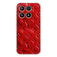 Текстурний Чохол Louis Vuitton для Кіаомі 17 (Червоний ЛВ)