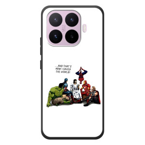 Чехлы для Xiaomi 17T (Для Христиан) (Иисус супергерой)