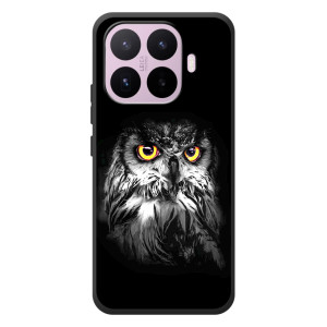 Чехлы с принтом СОВЫ для Xiaomi 17T – Сова на чёрном