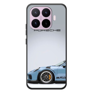 Чехол с авто Порше для Xiaomi 17T – Голубой Порше
